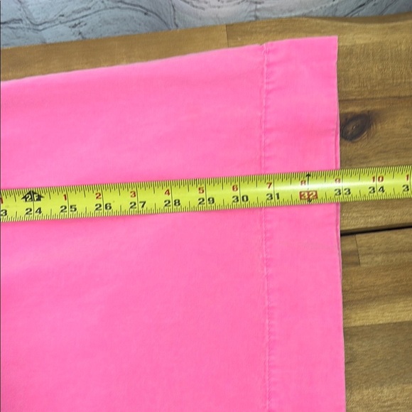 J. Crew Pink Midi Dress with Drawstring Waist and Long Sleeves - Picture 7 of 8